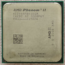 CPU AMD Phenom II X4 965 3.4GHz soquete AM3 6MB quad core 125W HDZ965FBK4DGM comprar usado  Enviando para Brazil