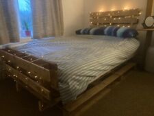 Pallet bed frame for sale  ROMSEY