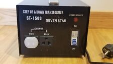 Step transformer 1500w for sale  Lewisburg
