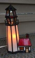 Stained glass lighthouse for sale  Pine River