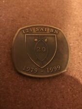 121 south african infantry battalion 20 year anniversary challenge coin for sale  Shipping to South Africa
