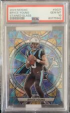2023 Bryce Young Panini Mosaic Stained Glass RC PSA 10 for sale  Shipping to South Africa