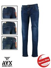 Używany, jeans AVIREX pantalone denim 3 colori UOMO cotone pantalone SLIM / REGULAR FIT na sprzedaż  Wysyłka do Poland