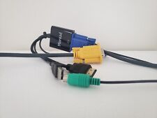 Cabo combo Tripp Lite P778-006 6 pés interruptor KVM USB/VGA/PS2 COM adaptador Moread comprar usado  Enviando para Brazil