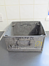Vintage galvanised tote for sale  Shipping to Ireland