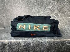 Bolso deportivo vintage Nike con logotipo grande Swoosh años 90 retro nailon segunda mano  Embacar hacia Argentina