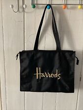 Harrods Black Shopper/ Tote Bag na sprzedaż  Wysyłka do Poland