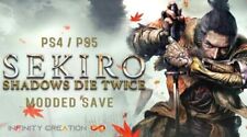 Sekiro Shadow Die Twice Modded Save PS4/PS5 comprar usado  Brasil 