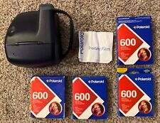Usado, Câmera Instantânea Polaroid 600 Preta com 4 Caixas de Filme Colorido (40 Fotos) comprar usado  Enviando para Brazil