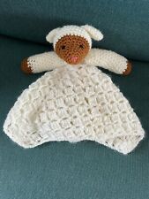 Handmade crochet lamb for sale  RYE