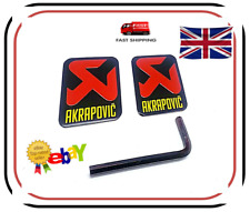 Akrapovic exhaust sticker for sale  BELFAST
