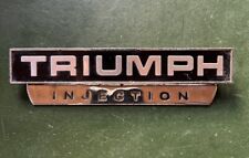 Triumph injection badge for sale  LANCASTER