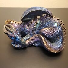 Retired Windstone Editions 1985 Pena Peacock Mother Dragon Iridescent, used for sale  Esparto