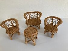 Wicker doll furniture d'occasion  Expédié en Belgium