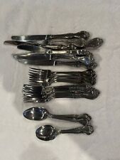 Stainless flatware lot for sale  Gloster