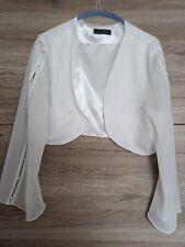 Bolero jacke weiß gebraucht kaufen  Swisttal