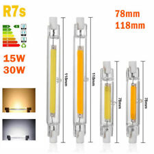 LED Bulb R7S COB 78mm118mm 30W 230V Dimmbar Halogen Tube Glas Kaltweiß Warmweiß segunda mano  Embacar hacia Mexico