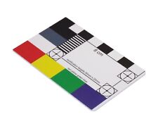 calibração da imagem da lente da câmera - gráfico de cores do teste de foco - cartão de bolso comprar usado  Enviando para Brazil