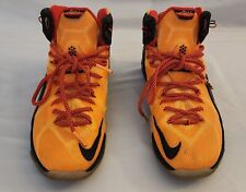 Laser Lebron tamanho XII Nike tamanho 9 laranja/carmesim brilhante   comprar usado  Enviando para Brazil