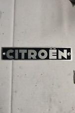 Monogramme plaque citroen d'occasion  Attignat