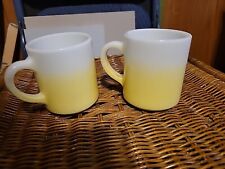 vintage yellow mug set for sale  Schererville