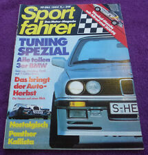 Sportfahrer 10/84 BMW E30 Tuning, Fiat 1000 Fire Motor, Citroen Visa Plein Air, usado segunda mano  Embacar hacia Argentina