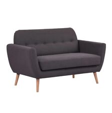 Charcoal seater sofa for sale  WATFORD