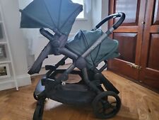 Orange iCandy Double Pram & accessories, used for sale  LIVERPOOL