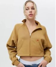 Usado, Jaqueta moletom Urban Outfitters BDG bronzeada camelo S Rover cropped com zíper, top nova sem etiquetas comprar usado  Enviando para Brazil