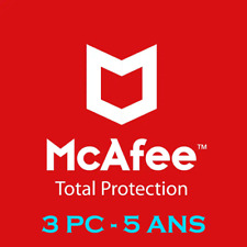 Mcafee total protection d'occasion  Plaisir