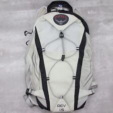 Mochila de ciclismo Osprey Rev 1.5 cinza preta para caminhada ao ar livre sem bexiga comprar usado  Enviando para Brazil