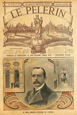 MARC SANGNIER / PRESIDENT DU GROUPE CATHOLIQUE " LE SILLON "  ILLUSTRATION 1903, usado segunda mano  Embacar hacia Mexico