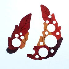 Set of 2 Self Stick Guitar Pickguard Grape Leaf ovation style Sound Hole Covers for sale  Shipping to Canada