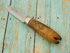 VINTAGE SWEDISH SWEDEN PUUKKO HUNTING FIGURAL TROUT FISH HEAD KNIFE KNIVES TOOLS for sale  Shipping to South Africa