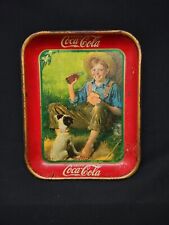 RARE ANTIQUE 1931 COCA-COLA SERVING TRAY ROCKWELL "TOM SAWYER" ORIGINAL SIGN for sale  Shipping to South Africa