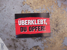 Aufkleber sticker überklebt gebraucht kaufen  Berlin