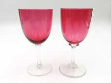 Victorian cranberry glass for sale  BACUP