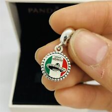 Berloque Pandora Viva México Chapéu Sombrero Pingente Berloque México Chapéu México, usado comprar usado  Enviando para Brazil