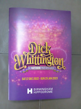 Birmingham hippodrome pantomim for sale  SWADLINCOTE