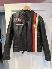 vintage leather motorcycle jacket for sale  CHELTENHAM