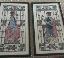Cross stitch embroidered for sale  CHESTERFIELD