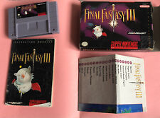 Usado, Final Fantasy III - Final Fantasy 3 - Super Nintendo SNES NTSC - USA comprar usado  Enviando para Brazil
