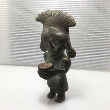 Statuetta precolombiana bronzo usato  Torino