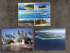 3 AK Insel Atoll Raiatea - Tahaa Franz.-Polyn. Luftaufnahme diverse Ansichten, usado comprar usado  Enviando para Brazil