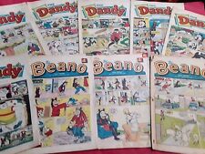beano dandy comics for sale  ROMFORD