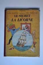 Tintin secret licorne d'occasion  Liffré