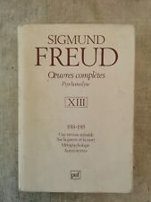 Sigmund freud oeuvres d'occasion  Aix-en-Provence