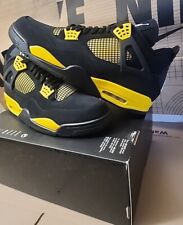 Tênis Nike Air Jordan 4 Retro Thunder Tamanho 16 - Novo Com Caixa - SEM Tampa - UAU!! comprar usado  Enviando para Brazil