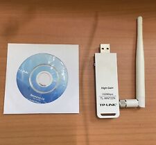 TP-LINK TL-WN722N 150 Mbps Alta Ganancia Inalámbrico USB Wifi Adaptador con Controlador CD segunda mano  Embacar hacia Argentina