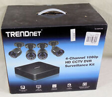 New TrendNet 4-Channel 1080p HD CCTV DVR Surveillance Kit TV-DVR104K CCTV, used for sale  Shipping to South Africa